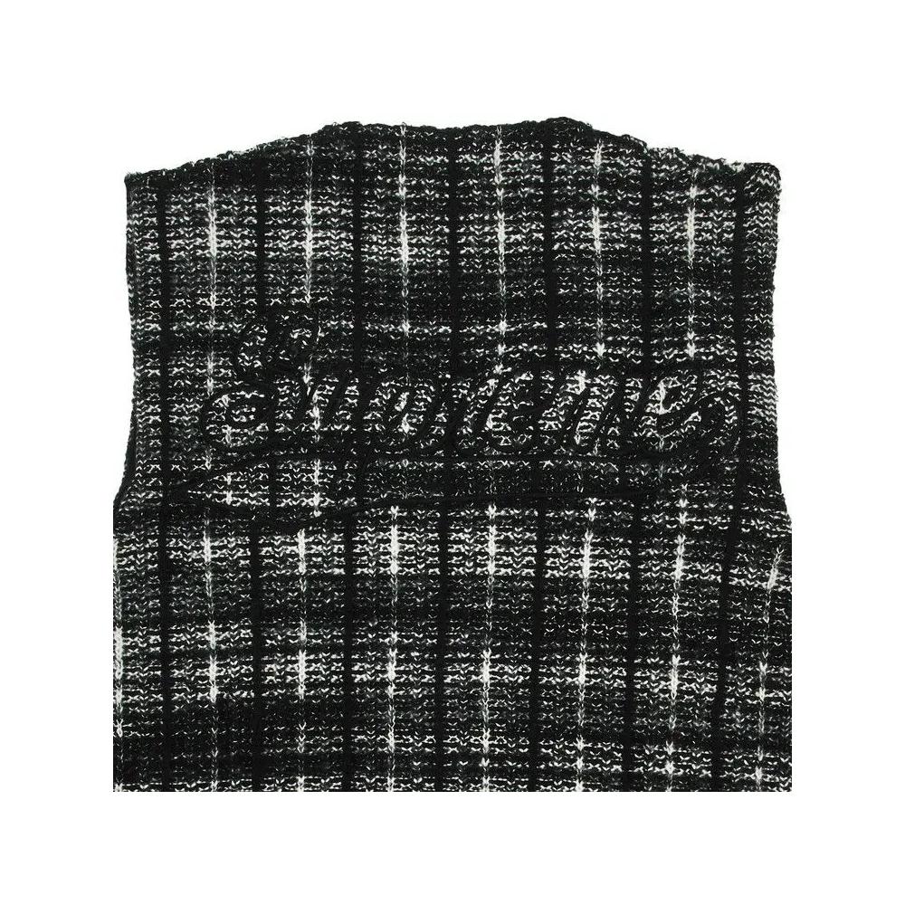 Свитера Supreme Speckled Zip Up Sweater Vest 'Чёрный' 3