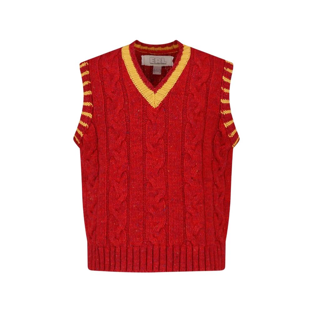 cable-knit vest 1