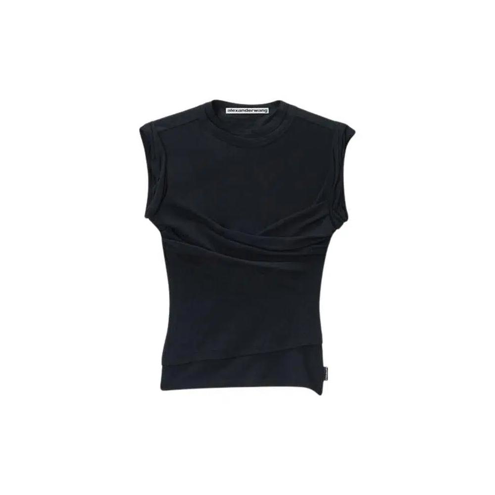 Топы Alexander Wang Twisted Bust Layered Топ 'Черный' 1