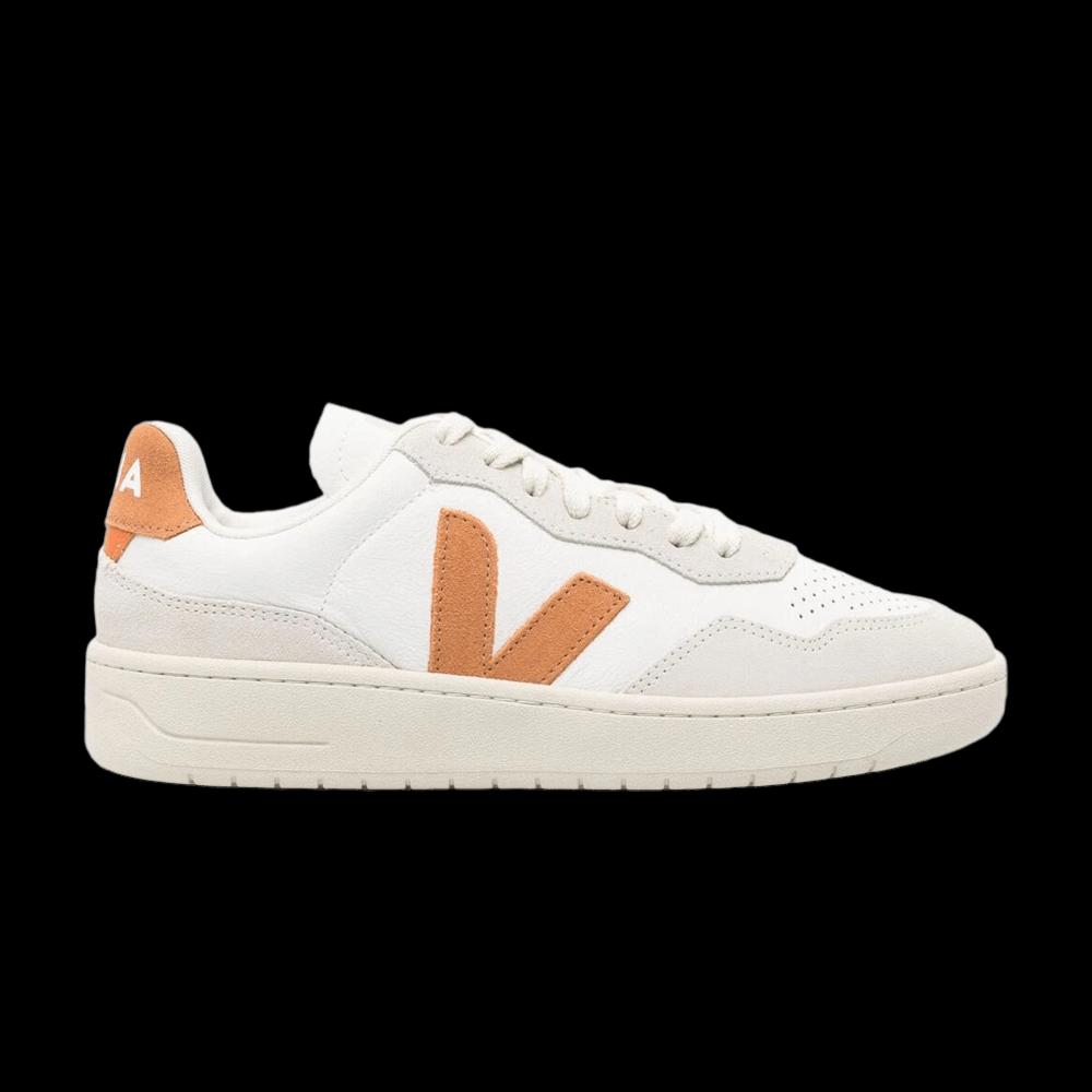 Кроссовки Veja V-90 Leather 'Extra White Umber' 1