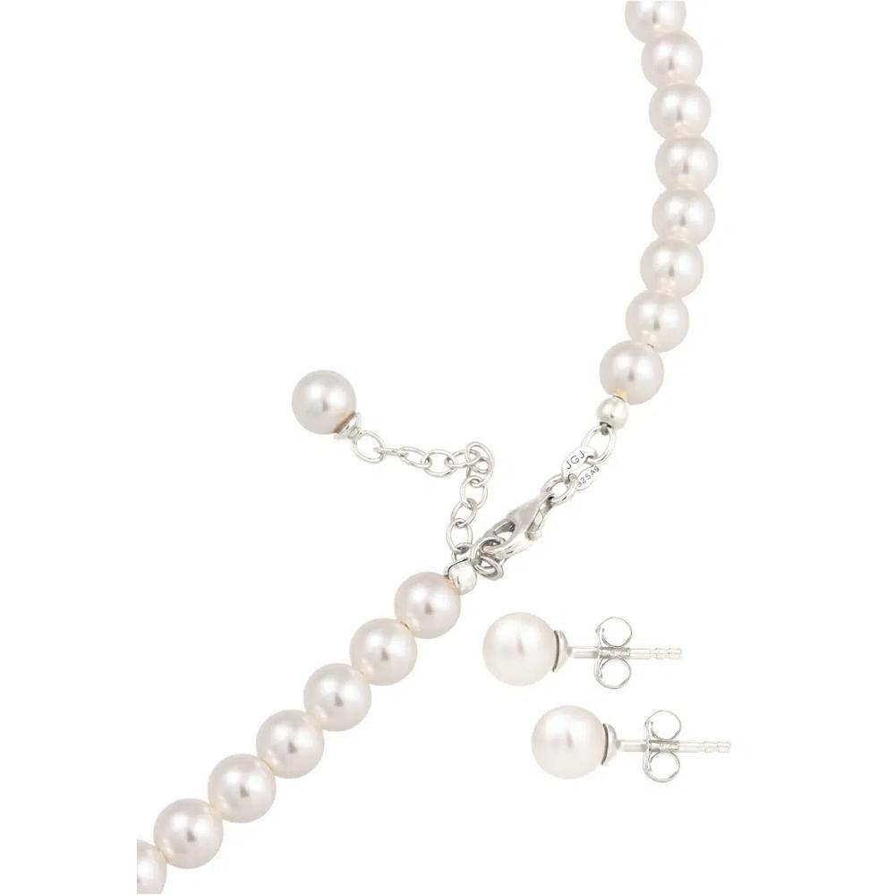Набор украшений с жемчугом Swarovski® – серебро 925 пробы 5