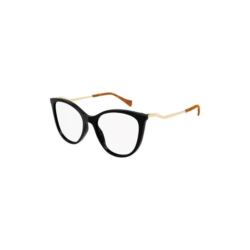 Очки Gucci Cat Eye Frame Eyeglasses 'Black/Gold' 2
