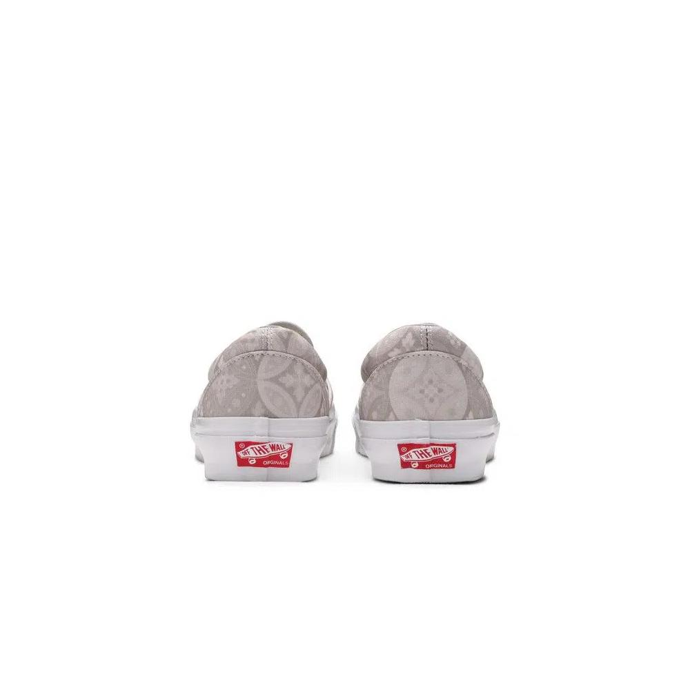 Слипоны Kith x Vans Vault OG Classic Slip-On LX 'Gray Tile' 6