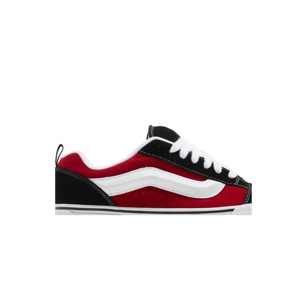 Повседневные кроссовки Vans Men's Knu-Skool 'Black Red' 2