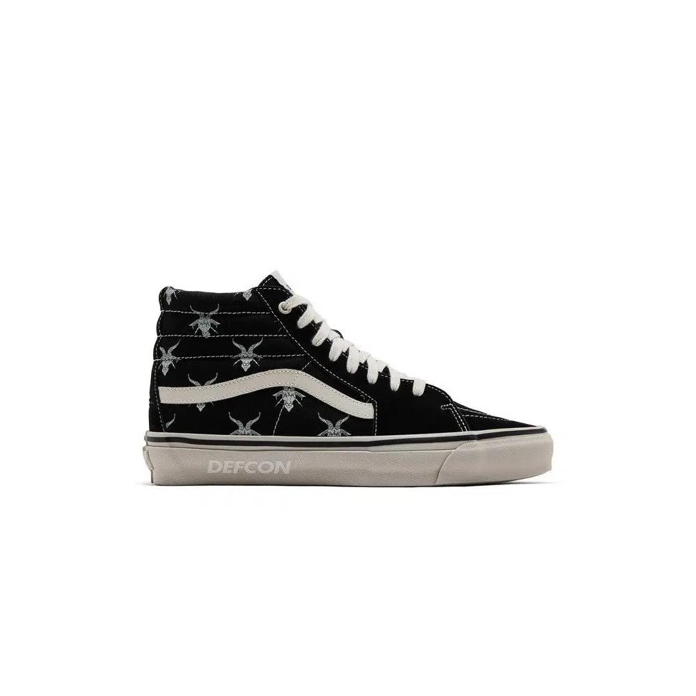 Кроссовки Defcon x Vans Sk8-Hi 38 'Black White' 1