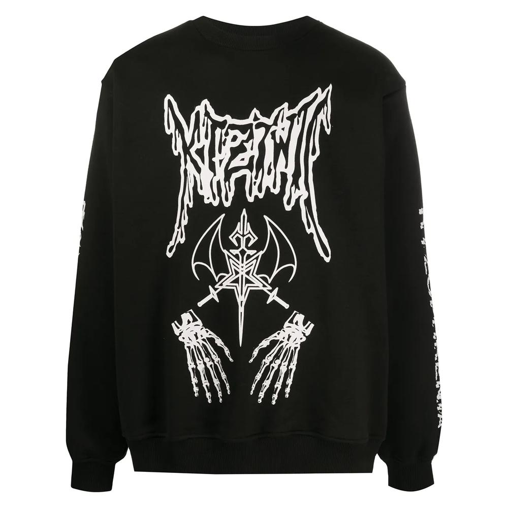 Толстовка Dead Metal с круглым вырезом 1