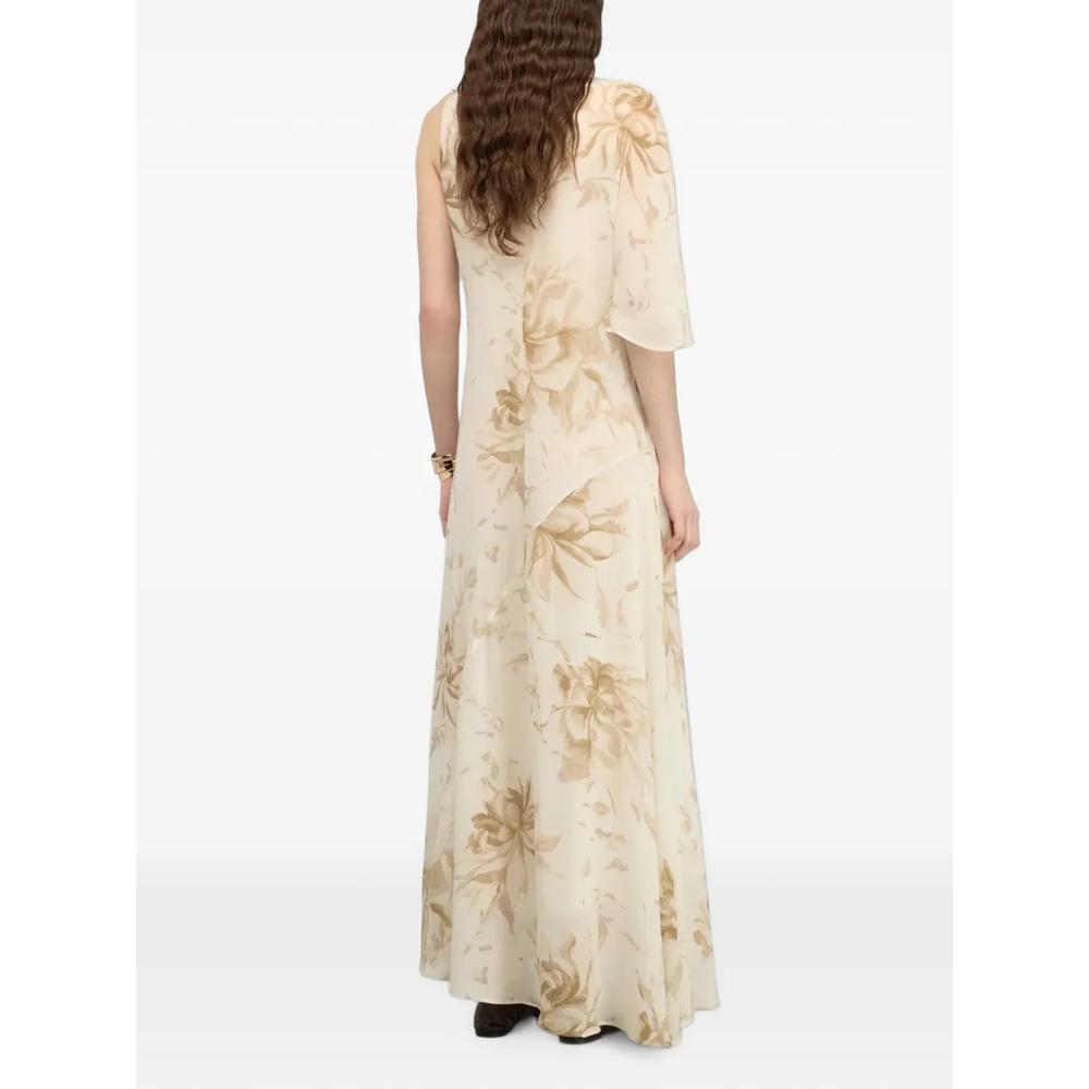 Serena floral-print one-shoulder maxi dress 2