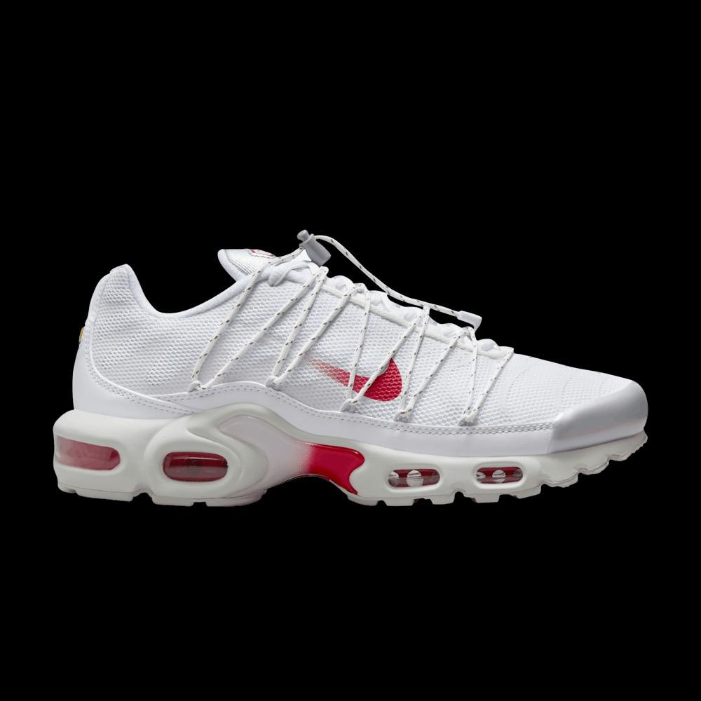 Кроссовки Nike Wmns Air Max Plus Lace Toggle 'White University Red' 1