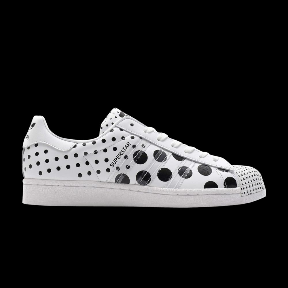 Кроссовки Adidas Superstar 'Белый горошек' 1