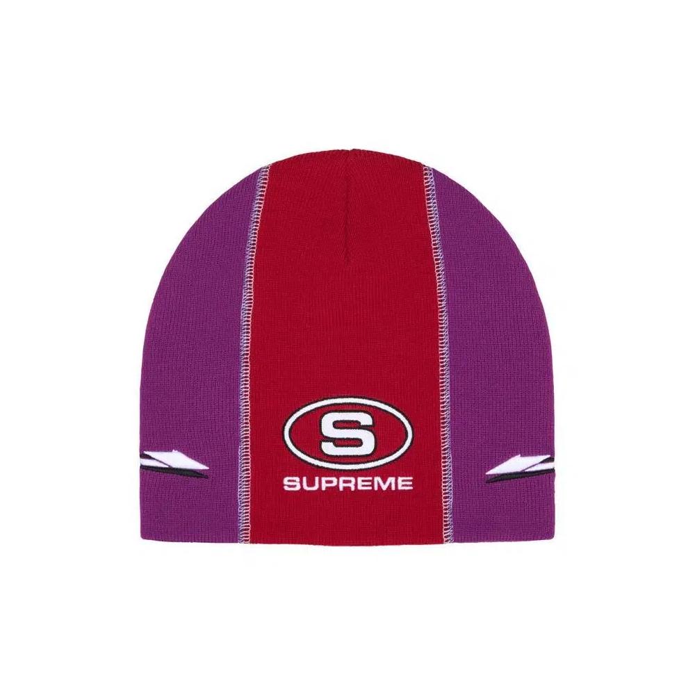 Шапки-бини Supreme Racing Panel Beanie 'Red' 1
