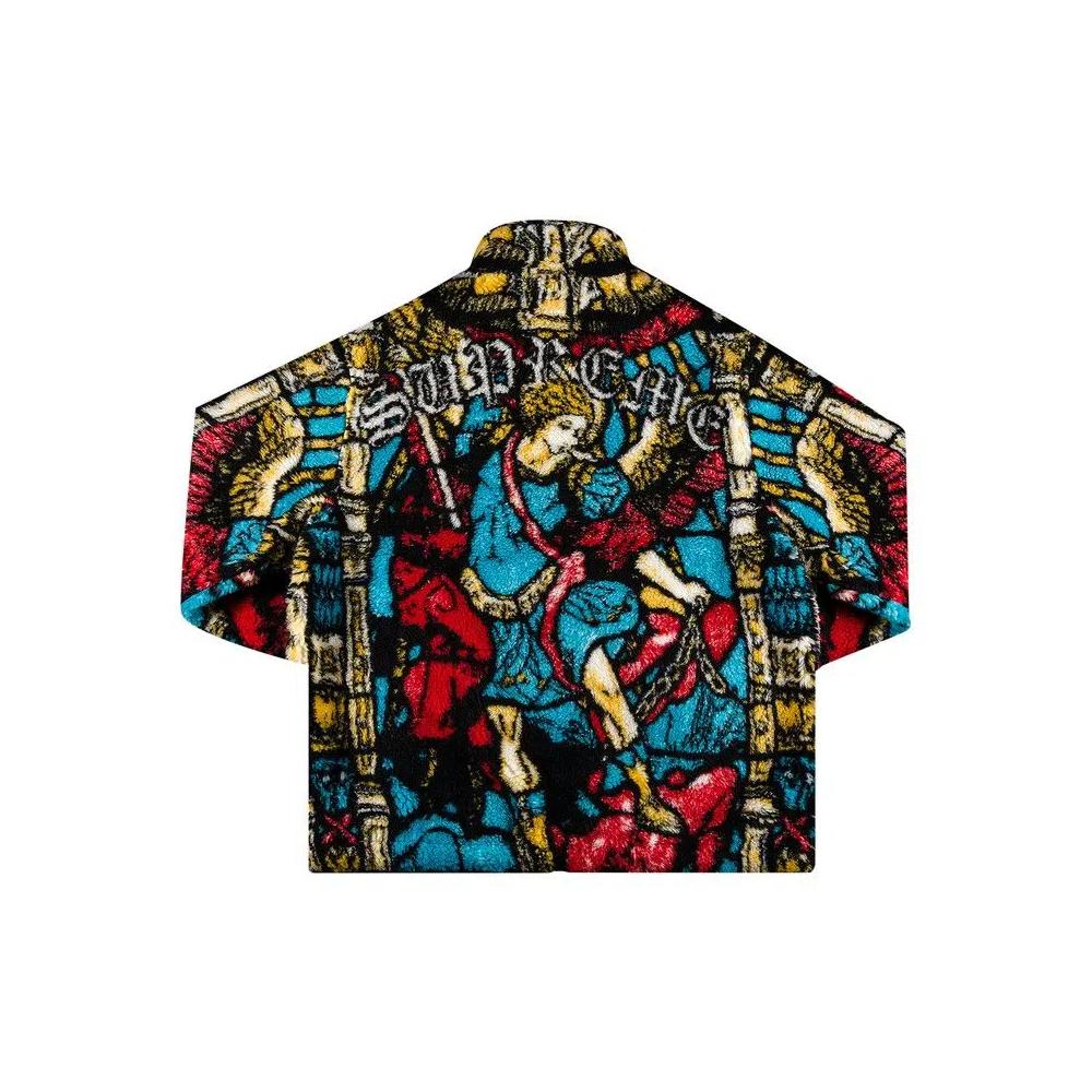 Флисовые куртки Supreme Saint Michael Fleece Jacket «White» 2