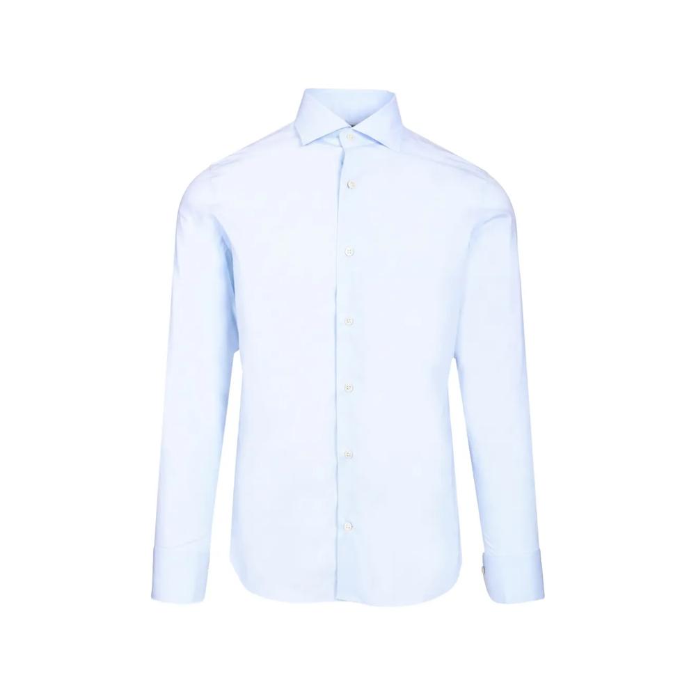 slim-fit cotton shirt 1