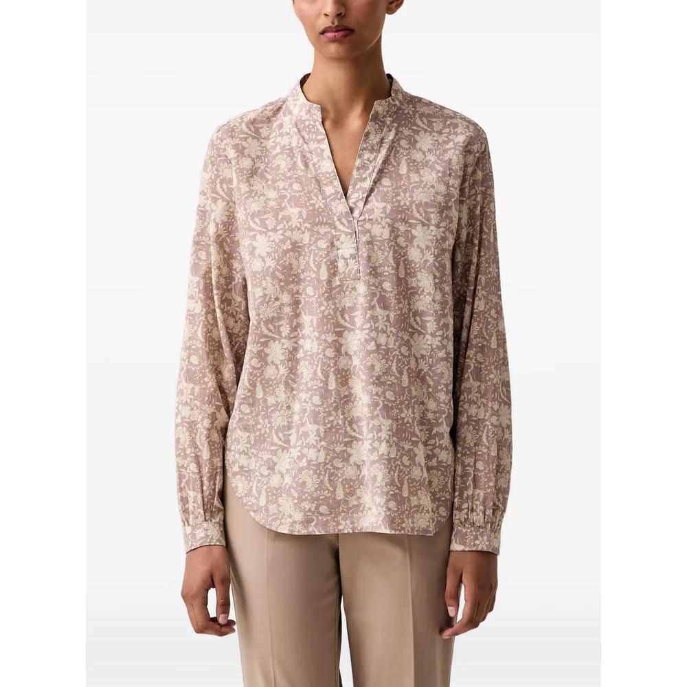 floral-print long-sleeve top 1