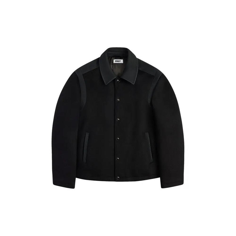 Верхняя одежда KROST Mercer Varsity Jacket 'Black' 1