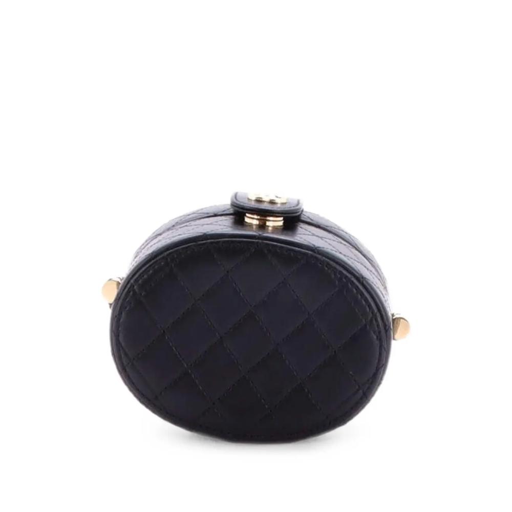 Стеганая мини-сумка через плечо CC Allure Vanity Case с цепочкой 2