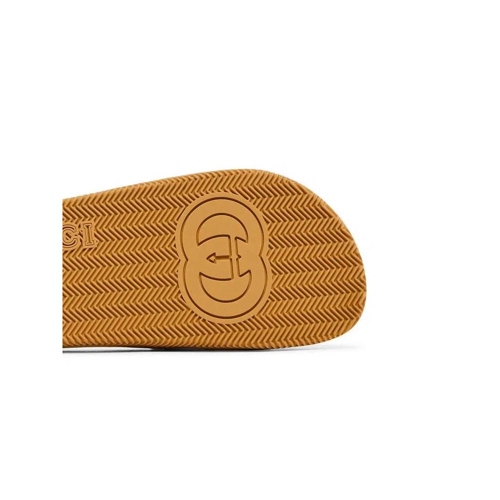 Сандалии Gucci Wmns Slide 'Interlocking G - White Red Green' 5