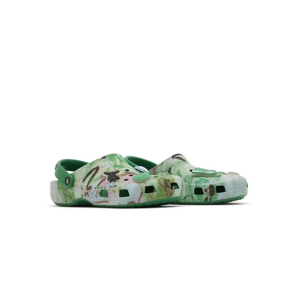 Сабо Futura Laboratories x Crocs Classic Clog 'Зеленый плющ' 8