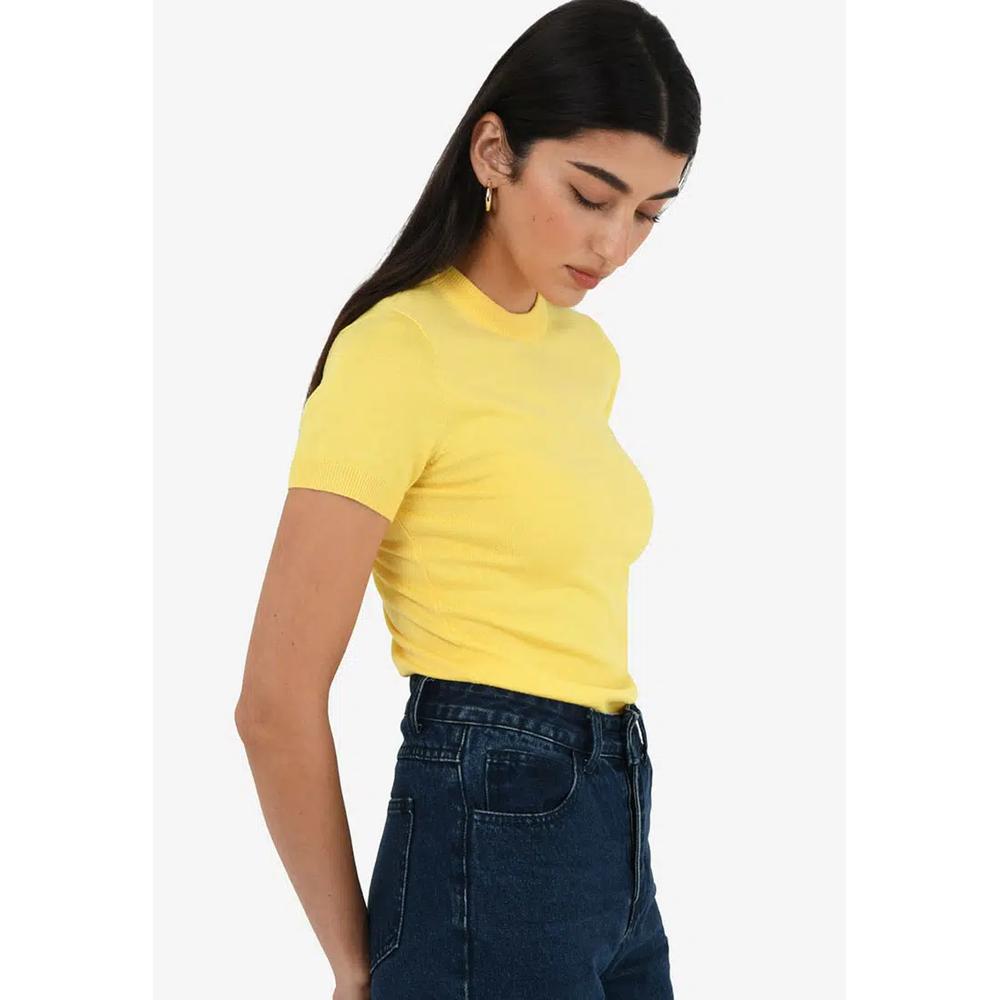 Трикотажный джемпер с коротким рукавом Catherine 3