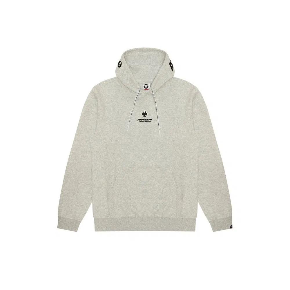 Худи AAPE Now Hoodie 'White/Heather' 1