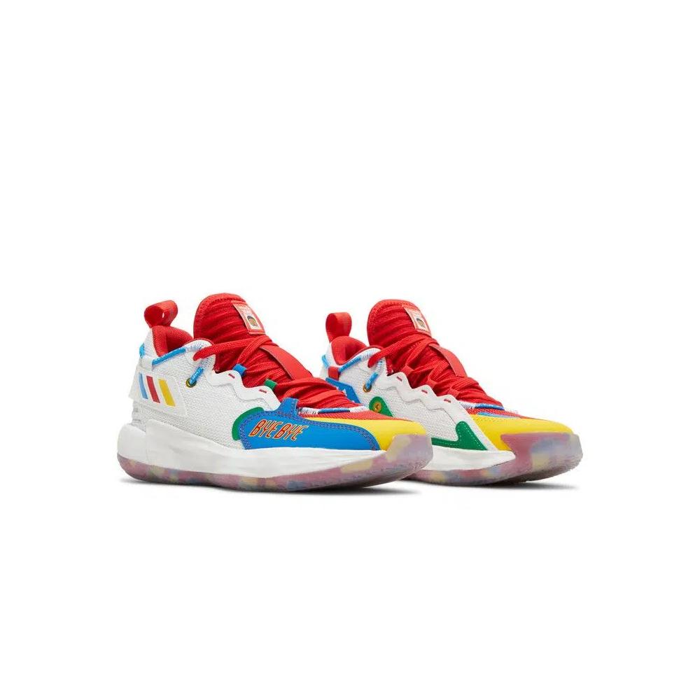 Кроссовки LEGO x adidas Dame 7 EXTPLY Big Kid 'Bye Bye' 8