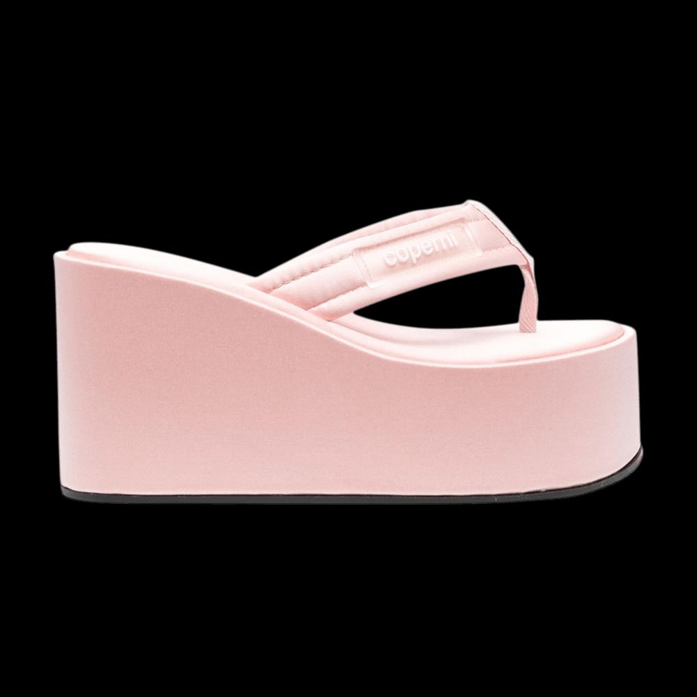 Сандалии Coperni Wmns Branded Wedge Sandal 'Light Pink Satin' 1