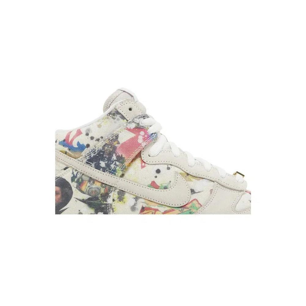 Кроссовки Supreme x Nike Dunk High SB 'Rammellzee' 2