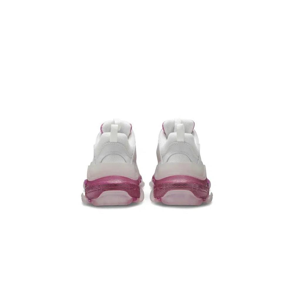 Кроссовки Balenciaga Женские Triple S Clear Sole Trainer 'Белый Розовый' 6