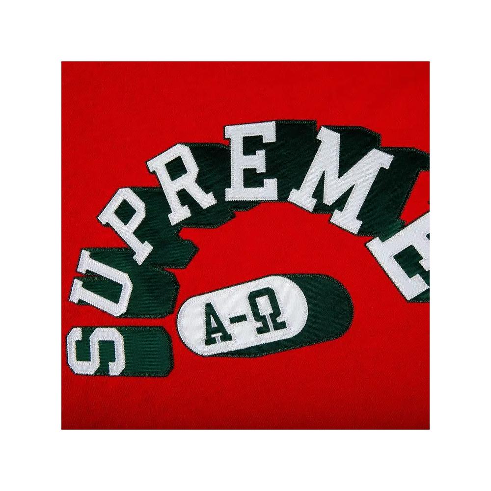 Футболки Supreme Alpha Omega Short-Sleeve Top 'Red' 2