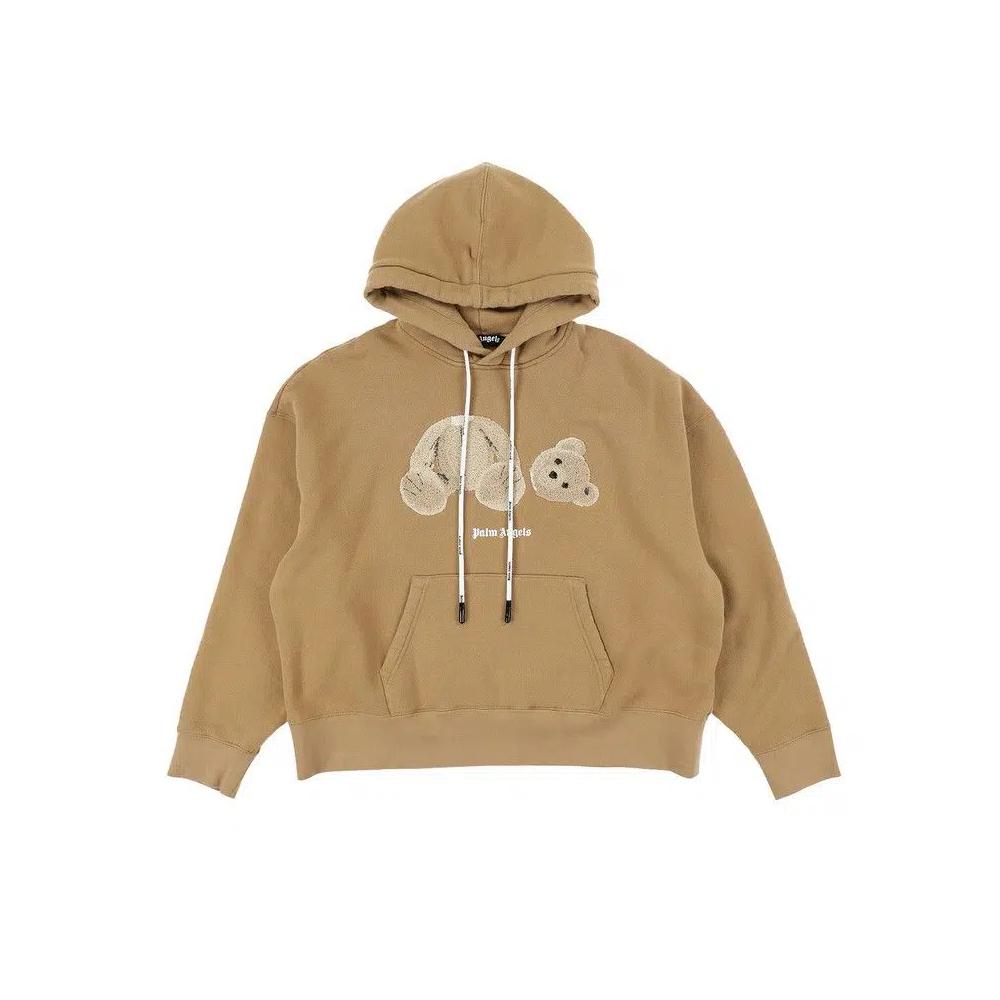 Худи Palm Angels Pa Bear Hoody 'Бежевый/Белый' 1