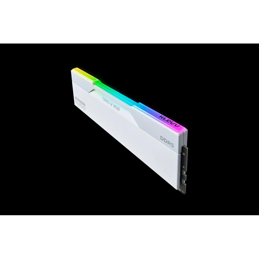 Klevv CRAS V RGB DDR5 White 32GB Kit (2 x 16GB) 6000MHz CL28 4