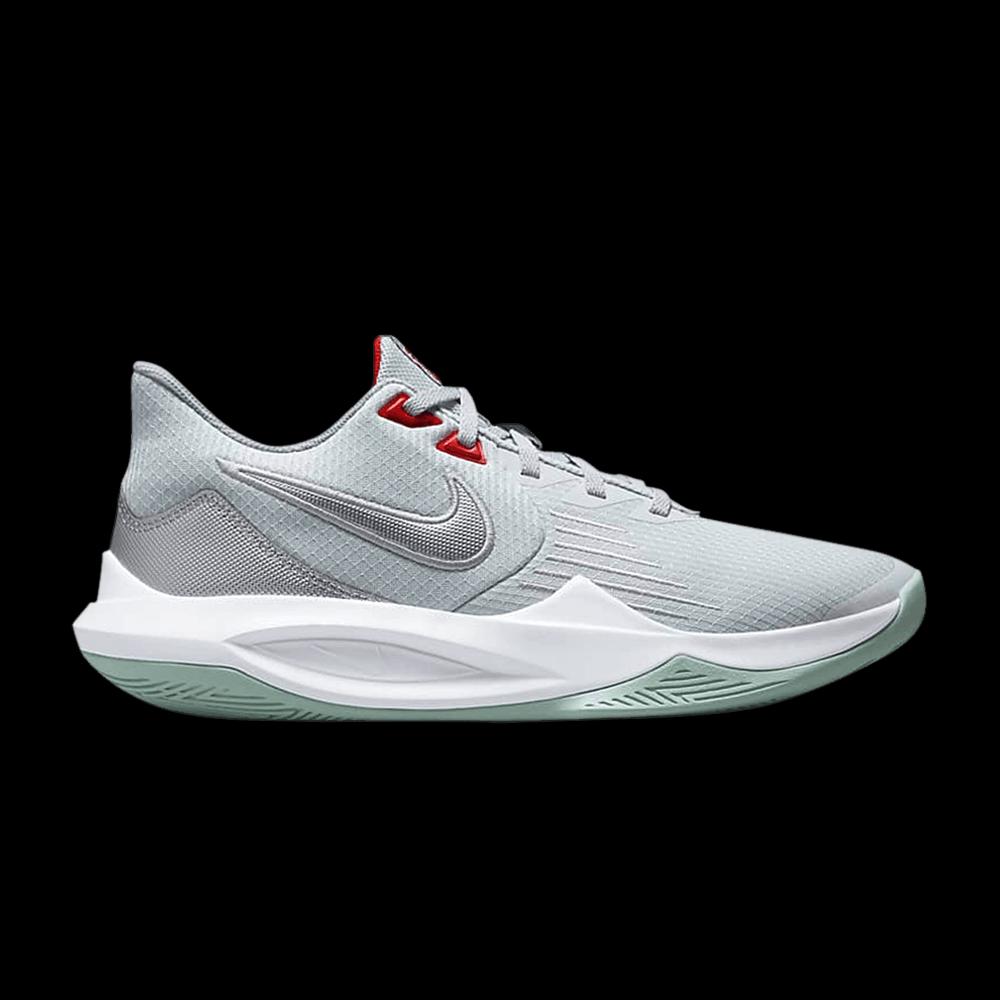 Кроссовки Nike Precision 5 'Pure Platinum Metallic Silver' 1