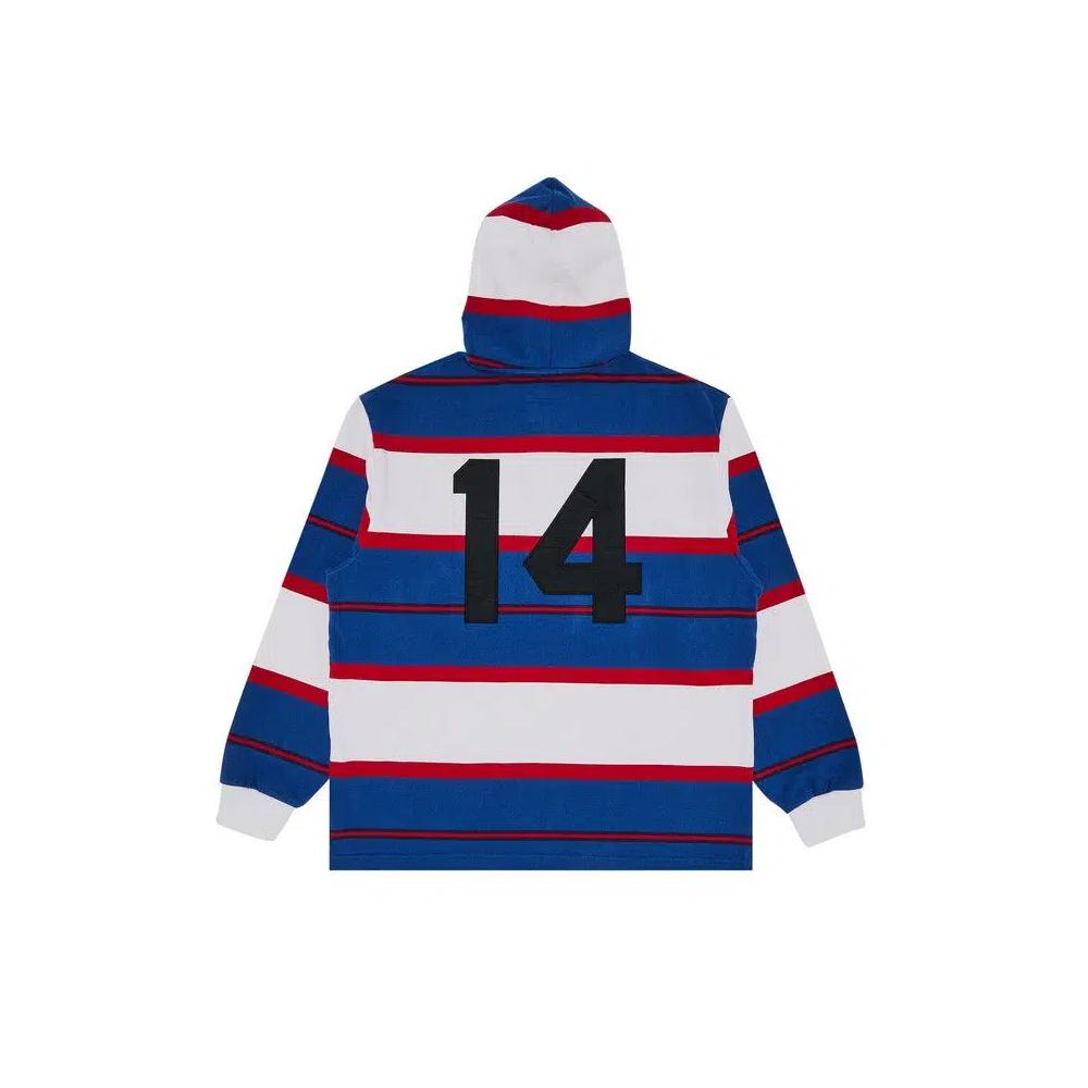 Топы Supreme Hooded Rugby 'Королевский синий' 2