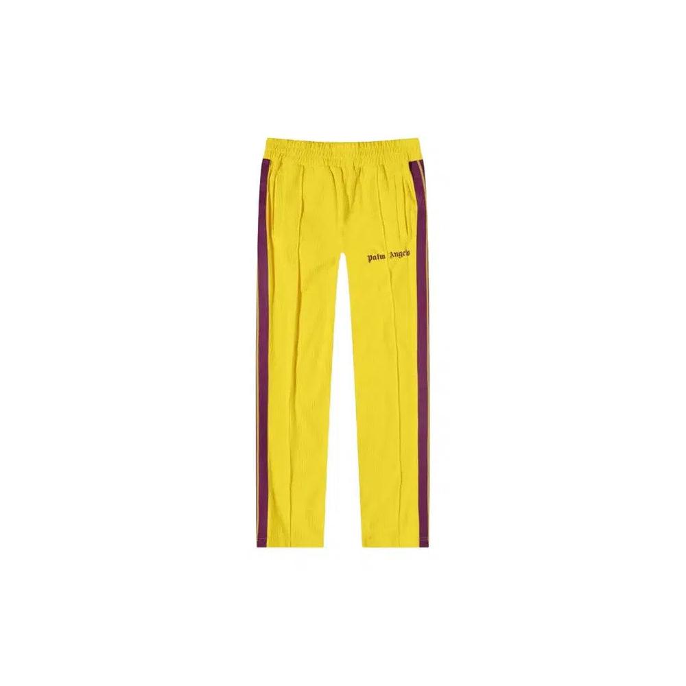 Тренировочные брюки Palm Angels Cord Fleece Track Pant 'Yellow' 1