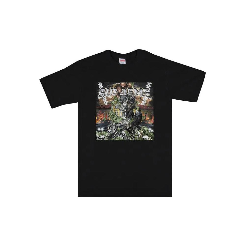 Футболки Supreme Dragon Tee 'Black' 1