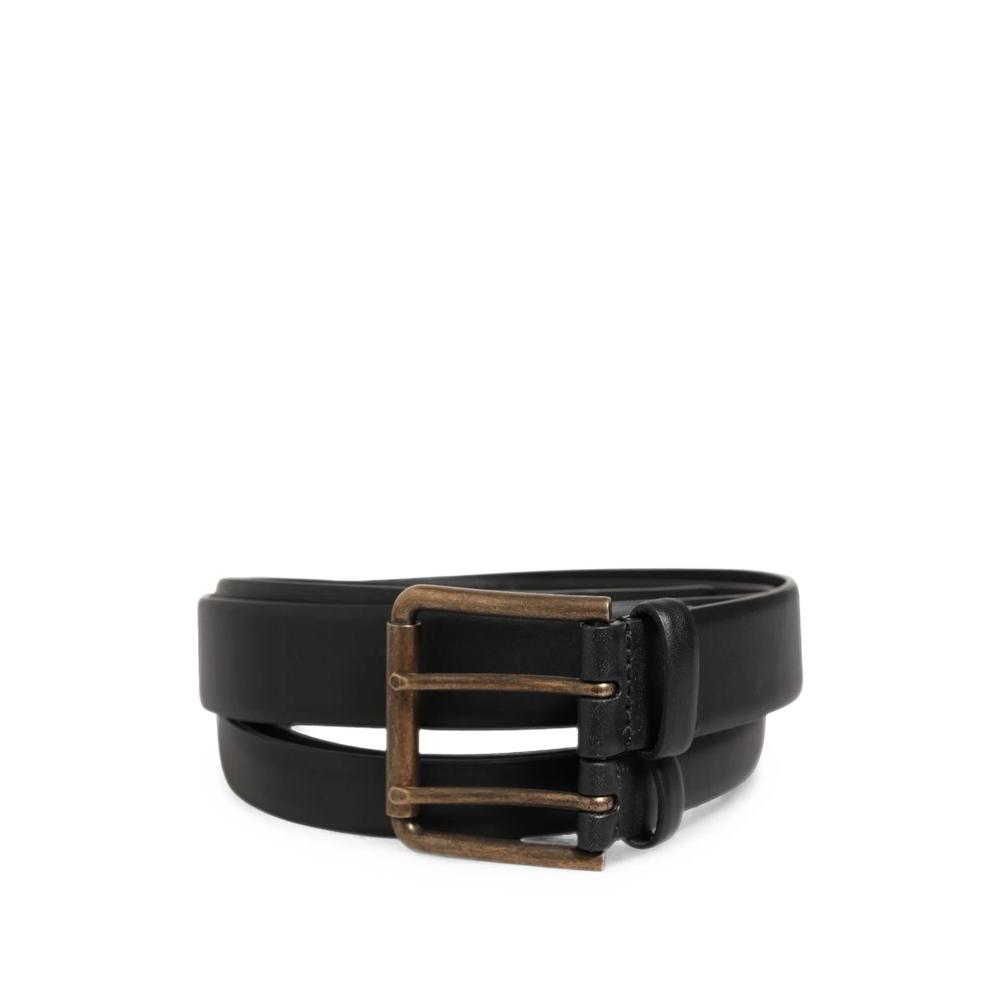 double-strap leather belt 1