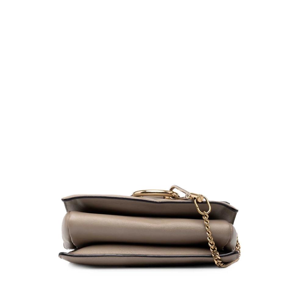 2016 Small Suede and Calfskin Faye crossbody bag 4