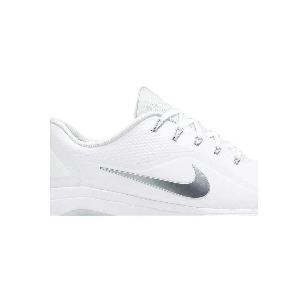 Шиповки Nike React Vapor 2 'White Metallic Cool Grey' 2