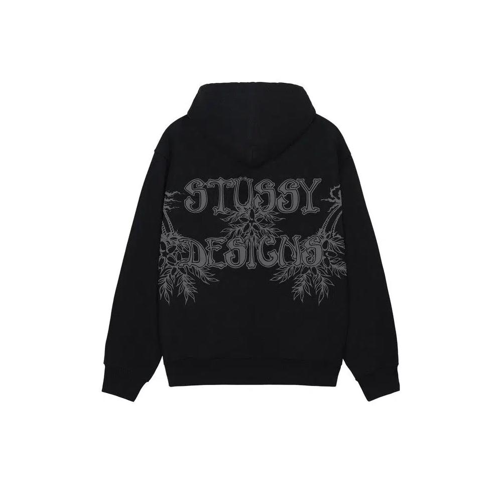 Худи Stussy Wes Palms Hoodie 'Black' 2