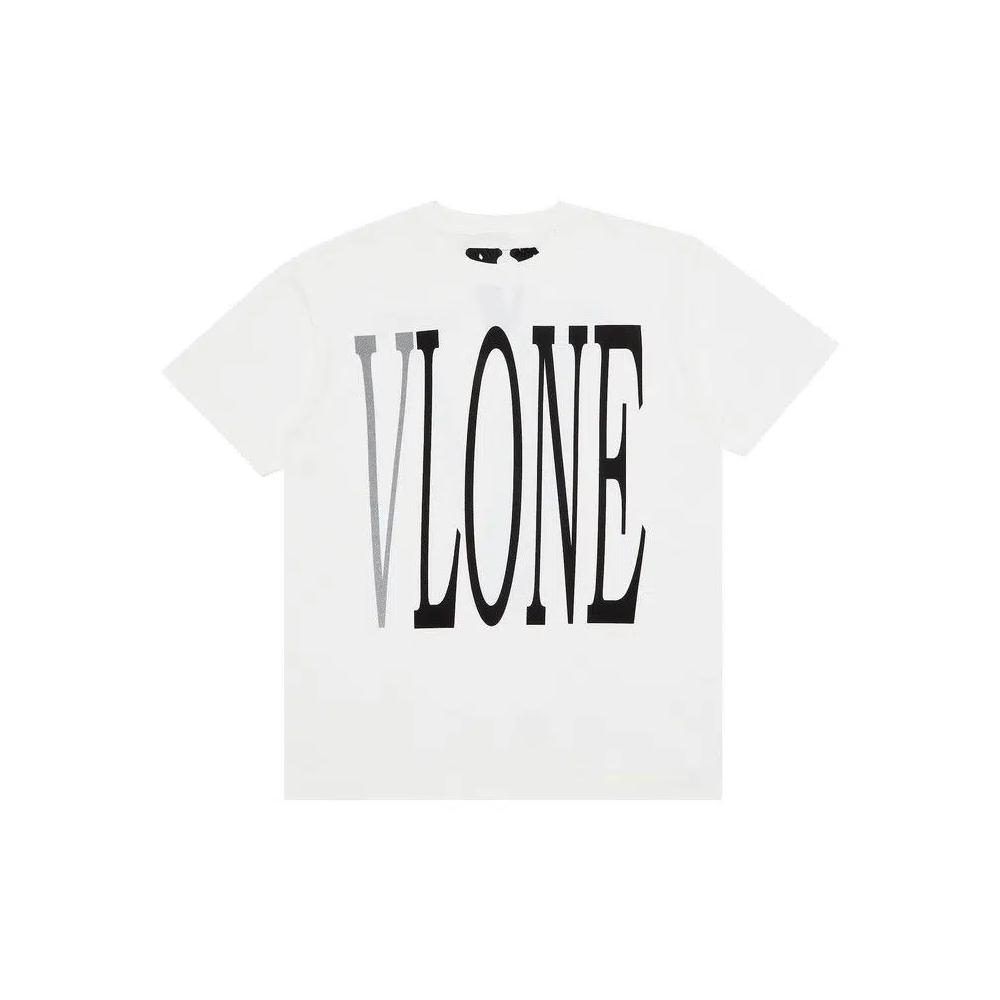 Футболки Vlone Staple T-Shirt 'White/Black/Silver' 1