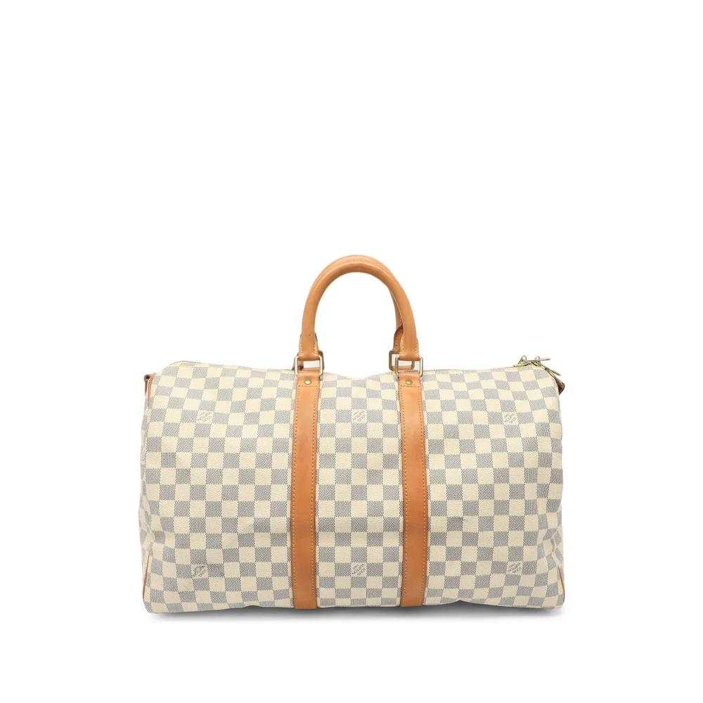Дорожная сумка 45 Damier Azur Keepall Bandoulière (2015 год) 2