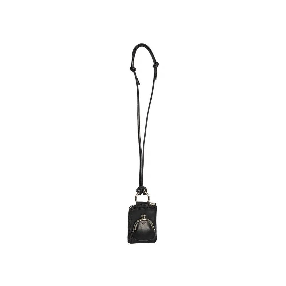 Кошельки Y's Clasp Mini Wallet Necklace 'Black' 1
