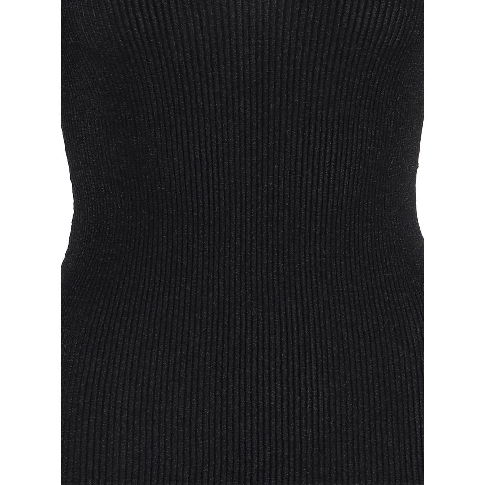long-sleeve ribbed cut-out T-shirt 3