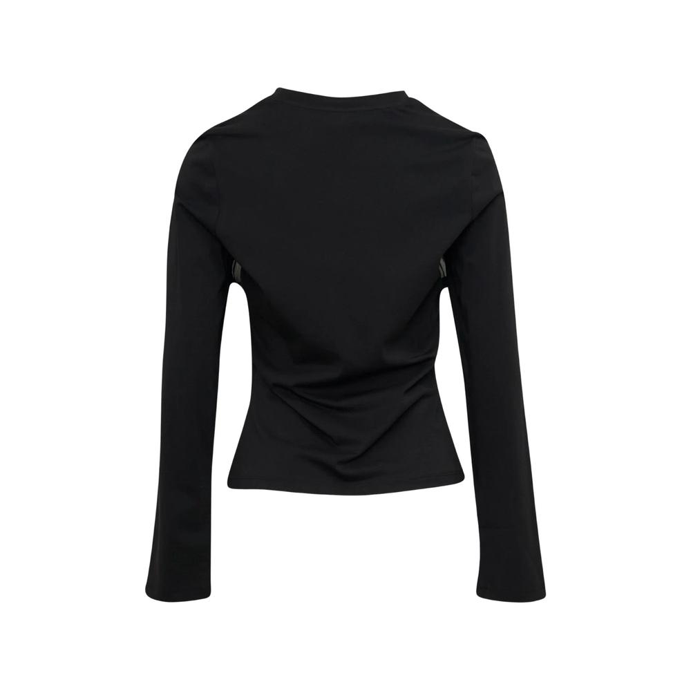 Freda ruffled long-sleeve T-shirt 2
