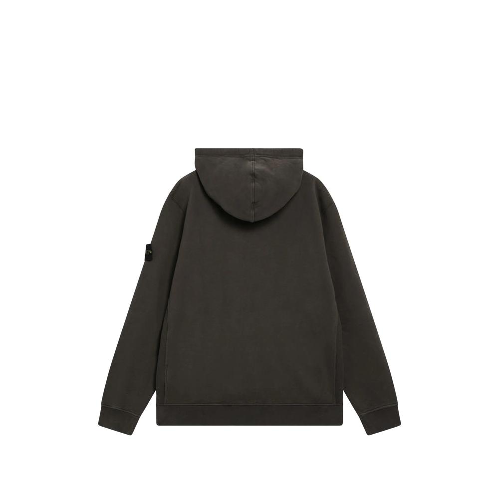 6100048 brushed organic cotton fleece regular-fit hooded sweatshirt with thumbhole cuffs 2
