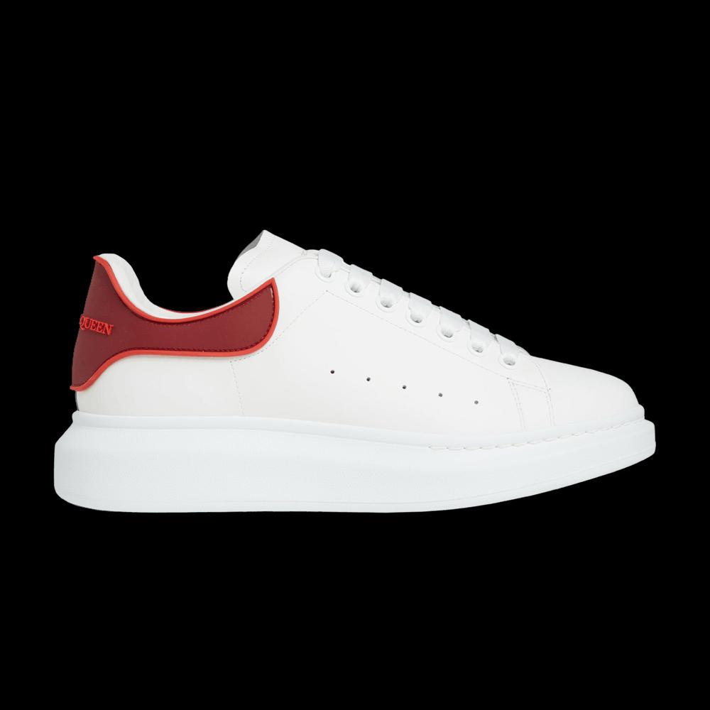 Кроссовки Alexander McQueen Oversized Sneaker 'Белый Розовый Красный' 1
