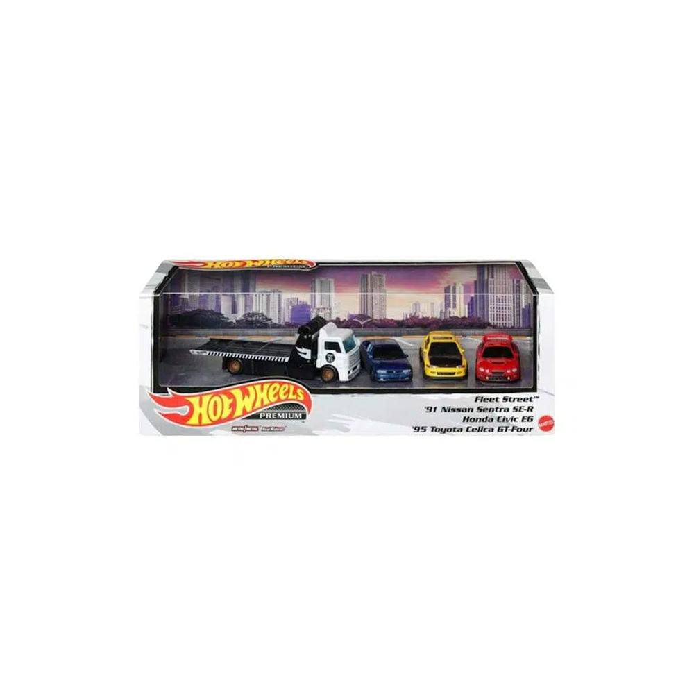 Игрушки и наборы игр Hot Wheels Premium Display Diecast Collection 4-Pack 1:64 2