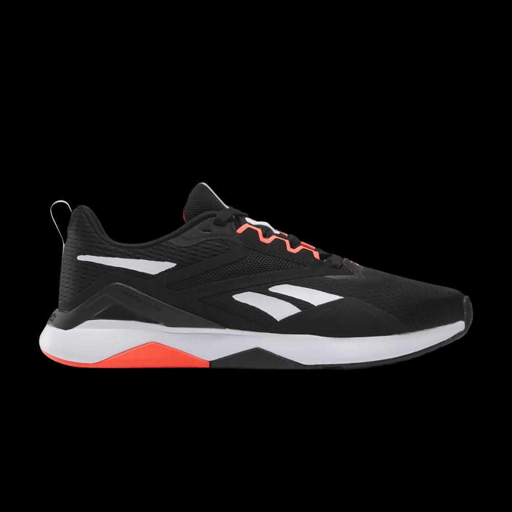 Кроссовки Reebok NanoFlex TR 2.0 'Black Orange Flare' 1