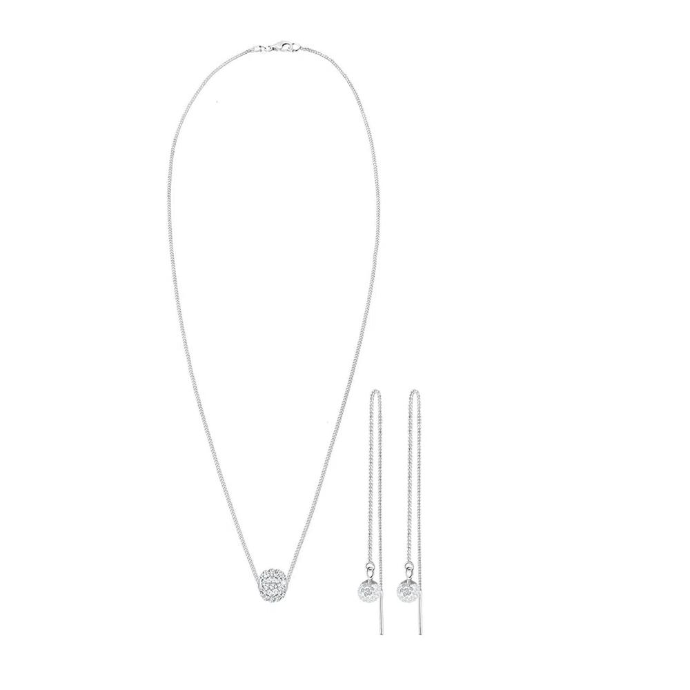 Набор украшений Basic, украшенный кристаллами Swarovski® 1