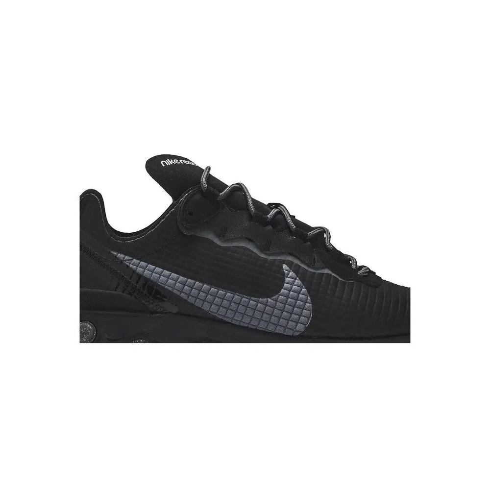 Кроссовки Nike React Element 55 'Quilted Grid - Black' 3
