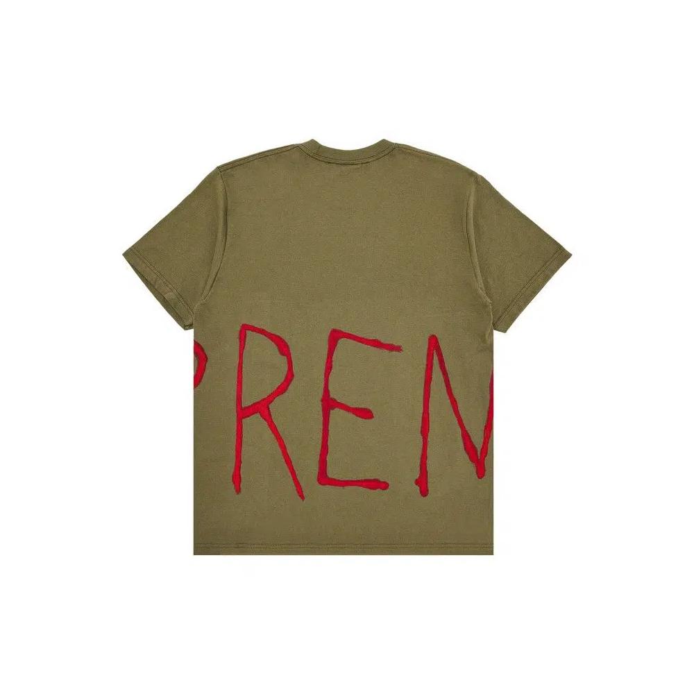 Футболки с коротким рукавом Supreme Painted Tee 'Light Olive' 2